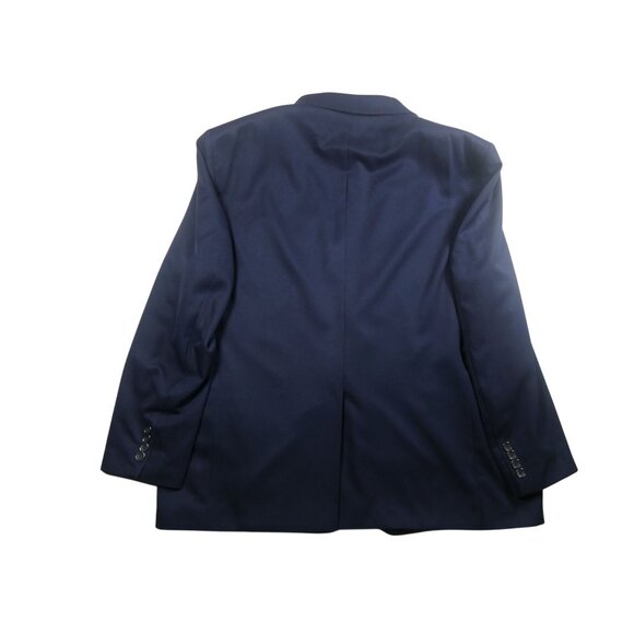 Saddlebred Men's Navy Blue Performance Blazer Size 52R - Picture 2 of 9